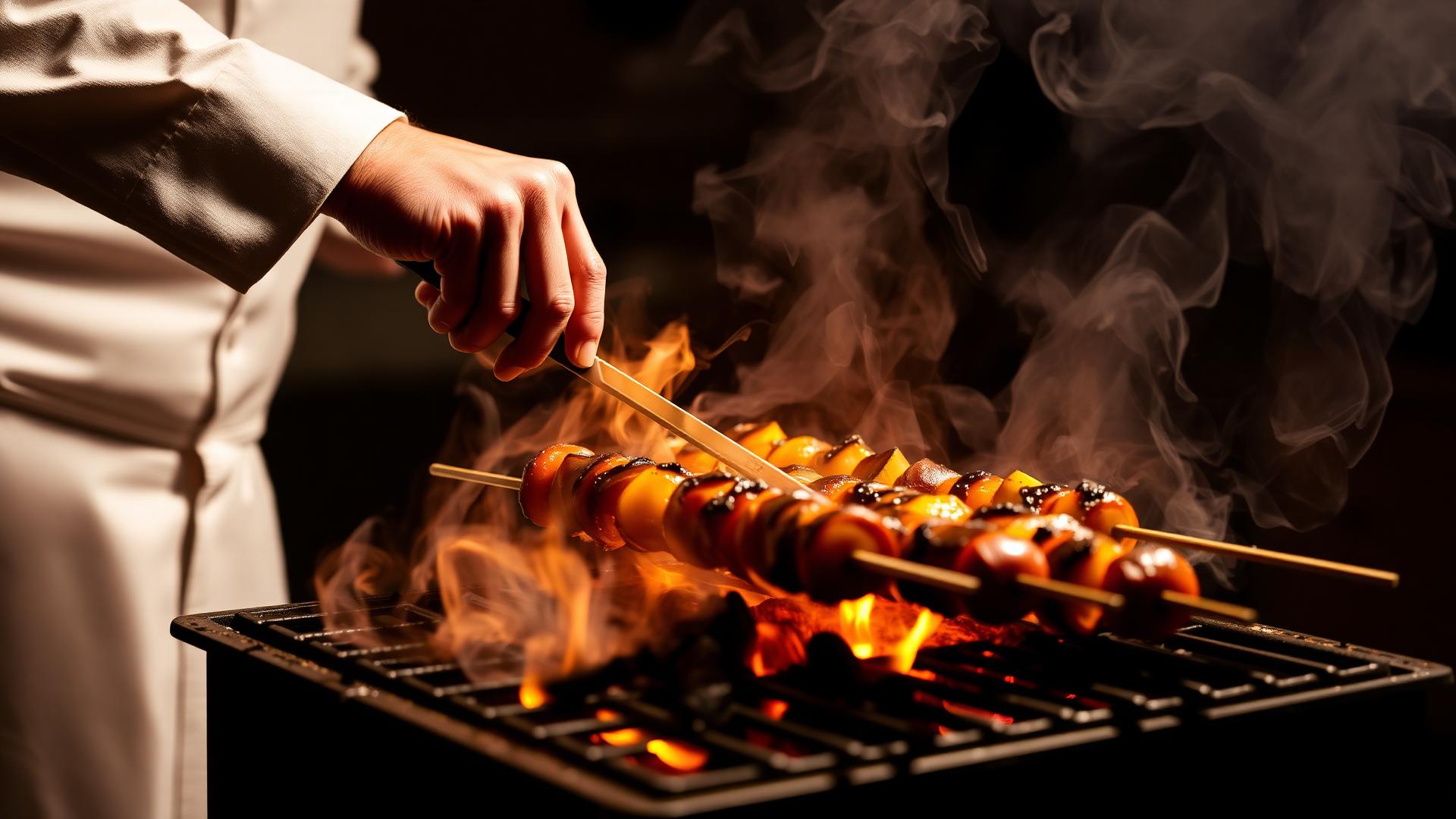 Grilled kebab