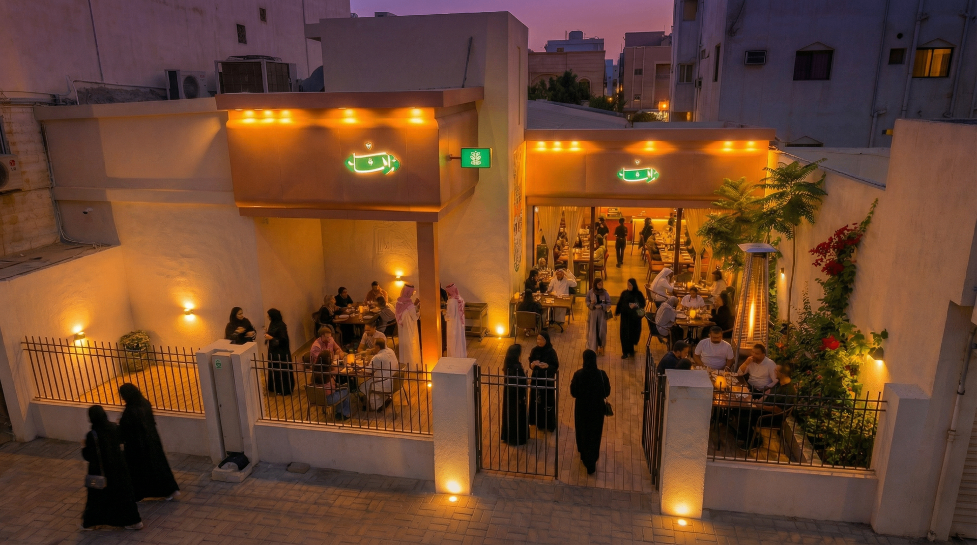 Restaurant interior